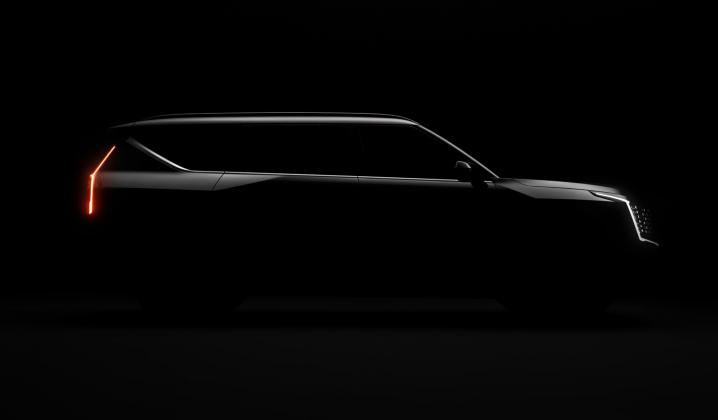 KIA EV9 teaser