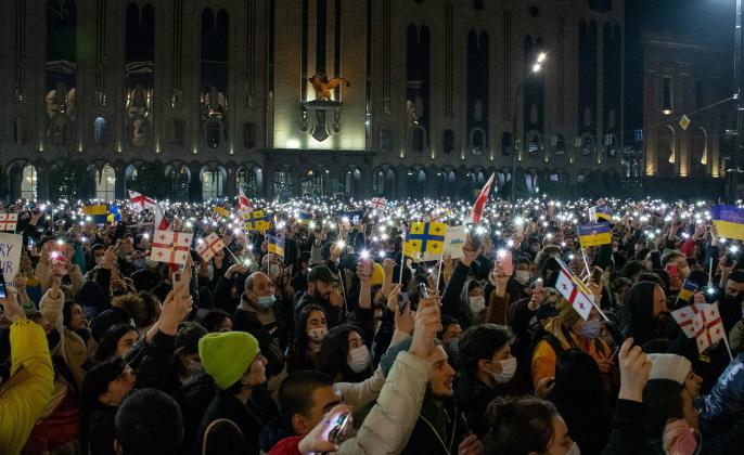 georgia protest