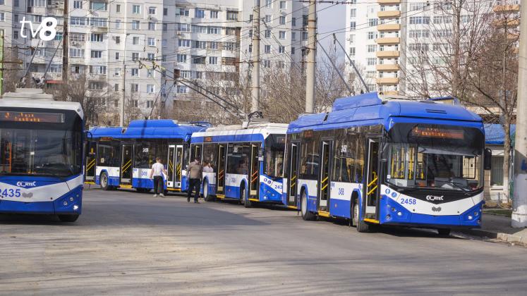 Transport public troleibuz 5