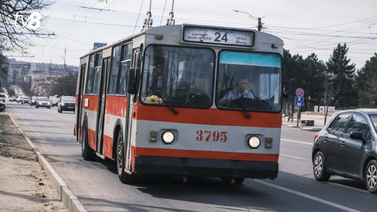 Troleibuz transport public 1