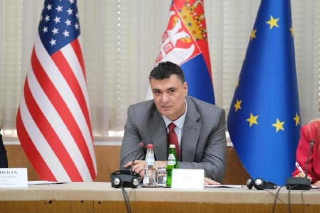 Ministrul sârb al economiei, Rade Bašta