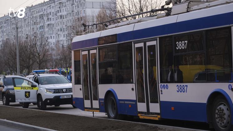 Troleibuz accident 2