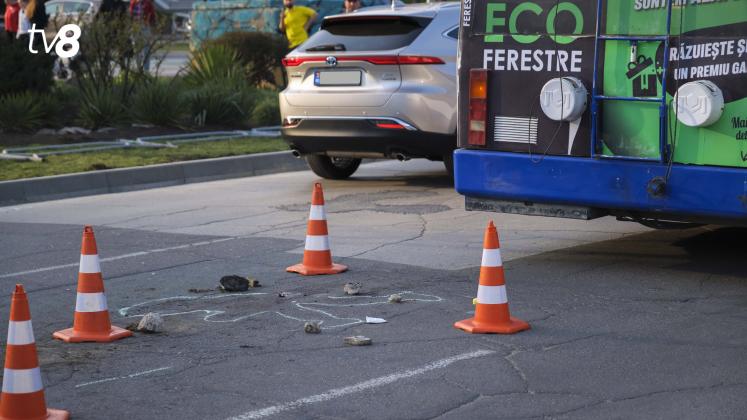 Troleibuz accident