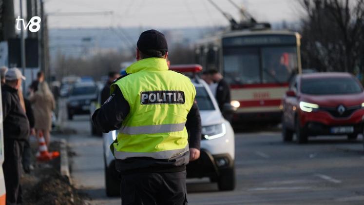 poliția polițist accident