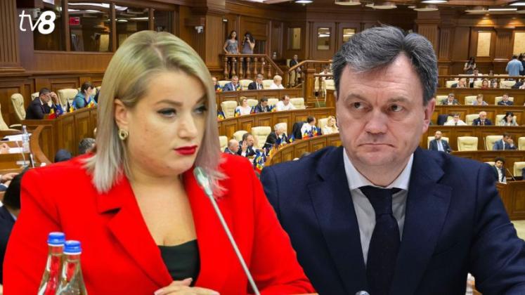Diana Caraman si Dorin Recean