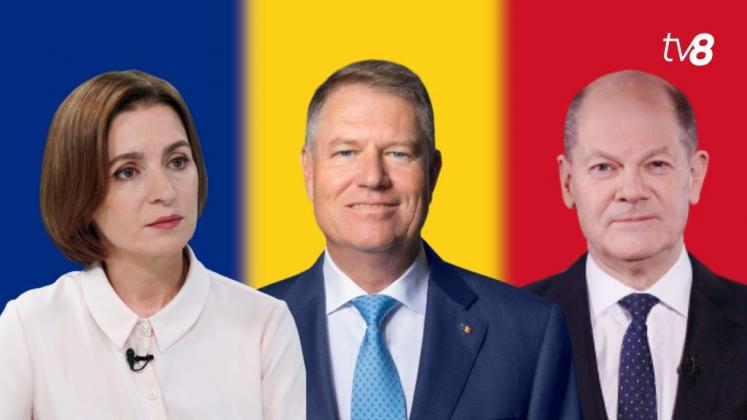 Sandu, Iohannis, Scholz