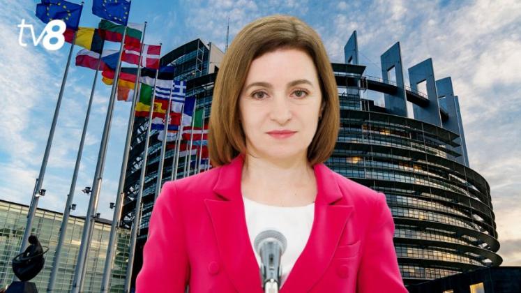 Maia Sandu Parlamentul European