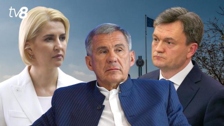 Irina Vlah Dorin Recean Rustam Minnihanov