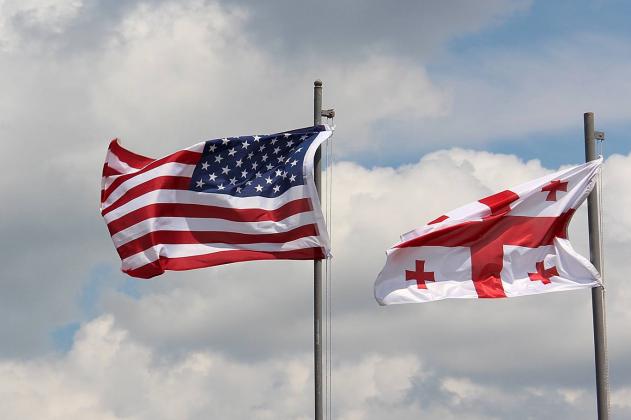 USA_Georgia_Flags