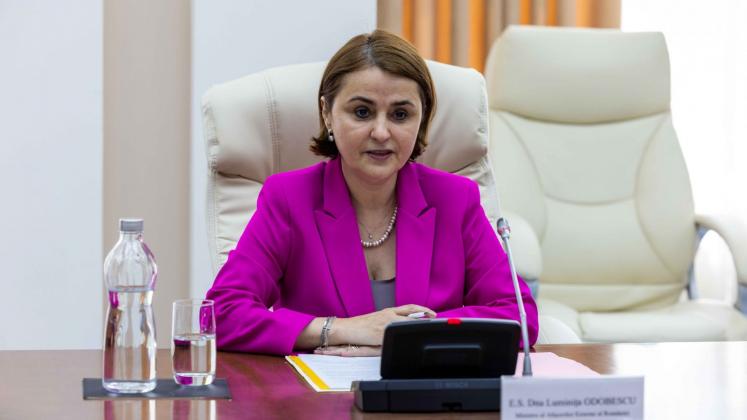 Luminița Odobescu, ministra de Externe a României
