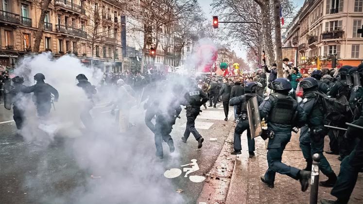 Protest Franța