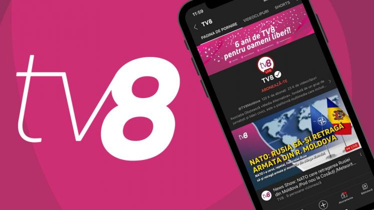 bifă youtube tv8
