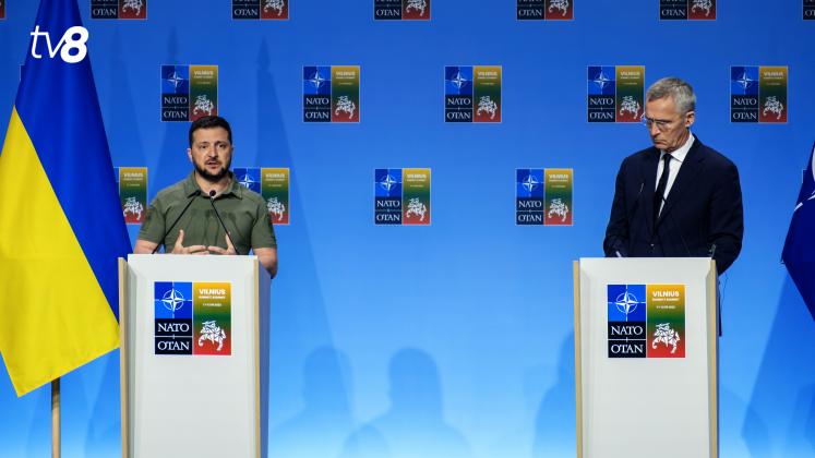 Zelenski Stoltenberg summit nato vilnus