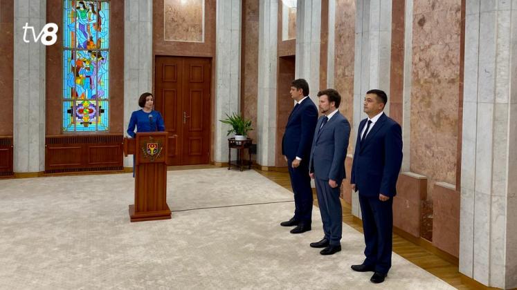 Ceremonia de depunere a jurământului