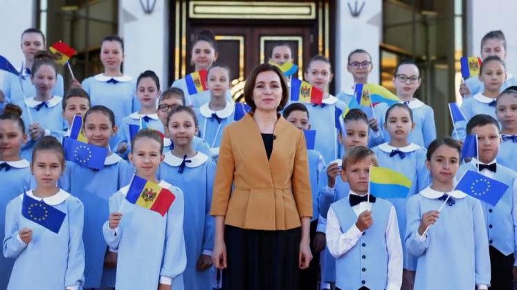 maia sandu si copii