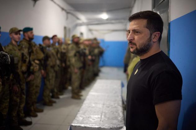 zelenski soldați