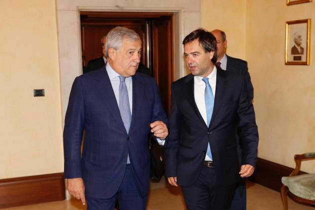 Popescu și omologul său italian