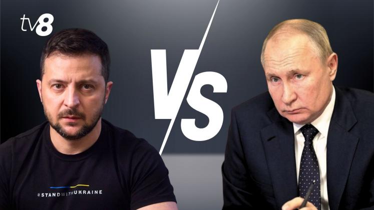 zelenskii vs putin