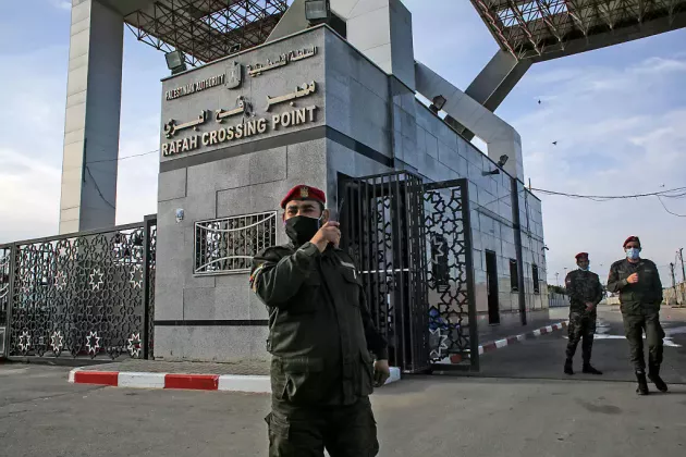 Punctul de trecere Rafah fâșia gaza