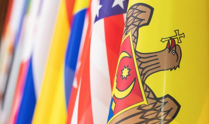 drapel Moldova SUA
