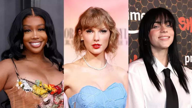 SZA-Taylor-Swift-Billie-Eilish-getty-H-2023