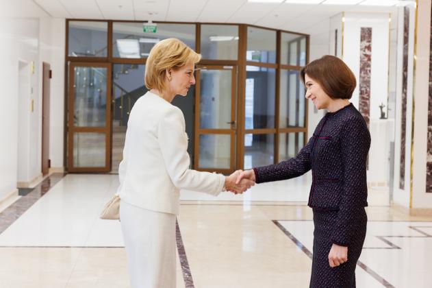 Principesa Margareta și Maia Sandu