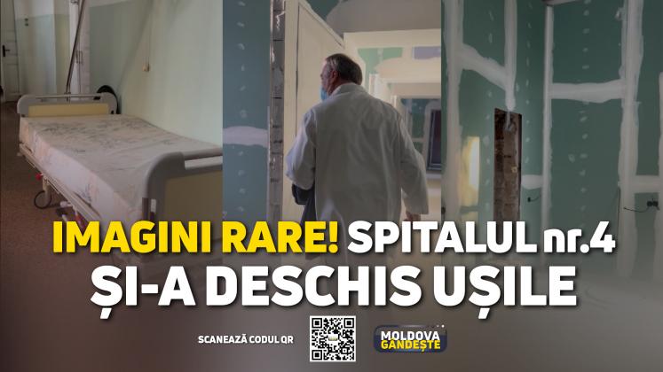 MOLDOVA GANDESTE - 18 11 2023 - reportaj SITUATIE SPITAL