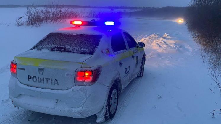 poliția iarna