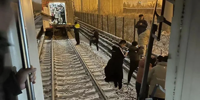 accident tren beijing