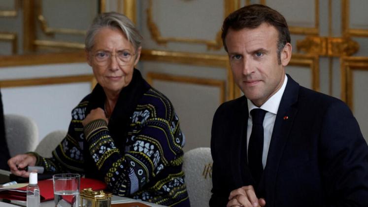 macron - Borne