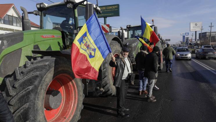 Fermieri proteste România