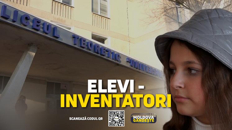 MOLDOVA GANDESTE - 20 01 2024 - COVER reportaj TINERI INVENTATORI