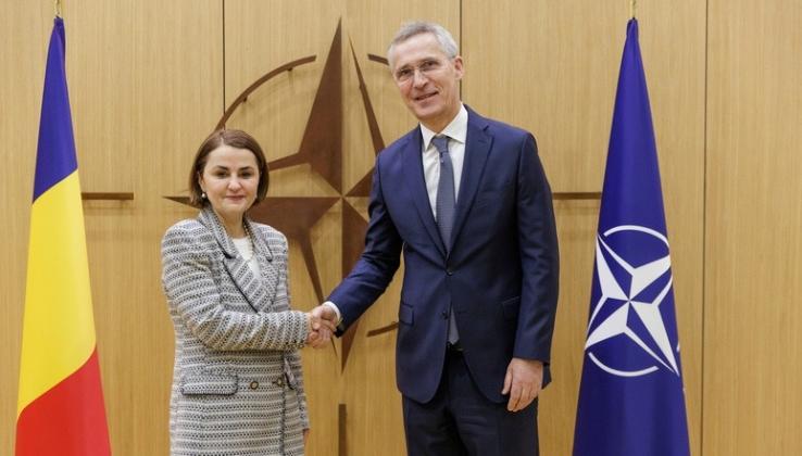 Luminița Odobescu și Jens Stoltenberg