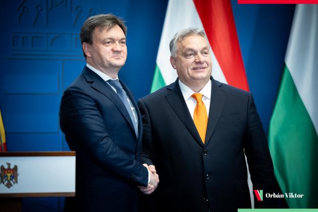 Viktor Orban și Dorin Recean
