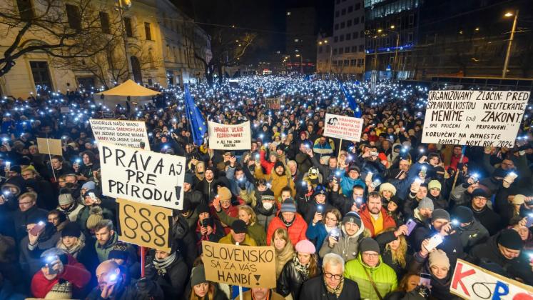 PROTEST SLOVACIA