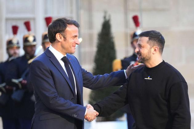 zelenski macron