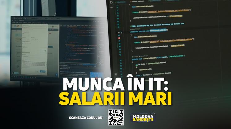 MOLDOVA GANDESTE - 16 03 2024 - COVER reportaj INVESTITII IT