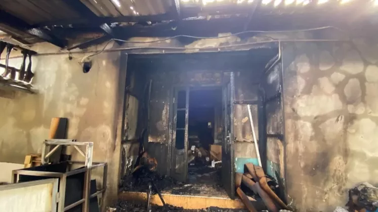 incendiu constructie