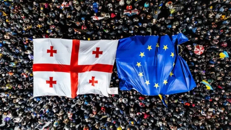 georgia ue drapel