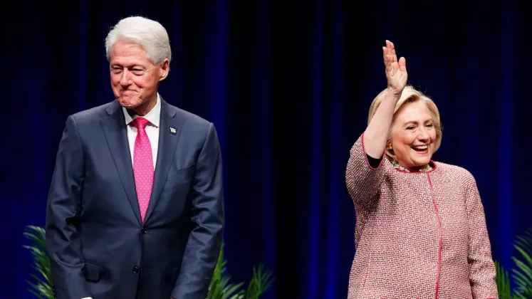 bill and hillary clinton