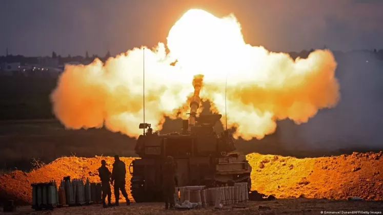 război israel foc