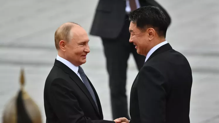 путин в монголии