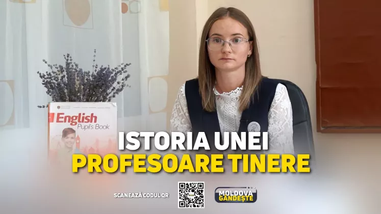 MOLDOVA GANDESTE - 07 09 2024 - COVER reportaj PROFESOR DEBUTANT