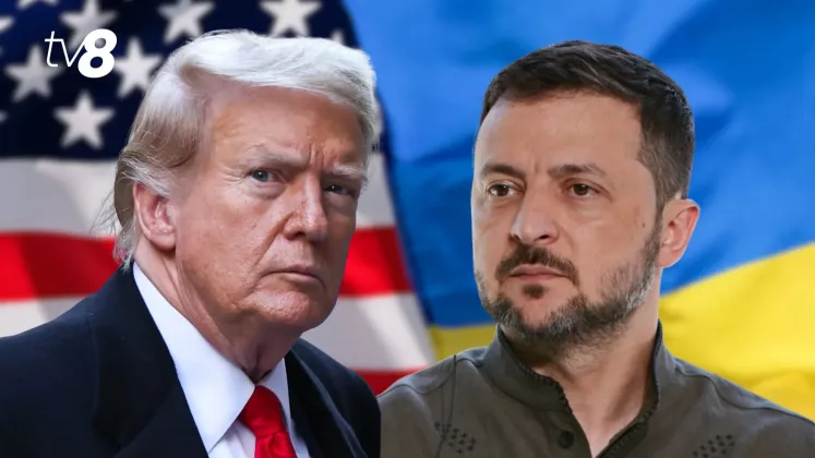 Donald Trump + Volodimir Zelenski