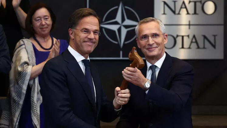 mark rutte jens stoltenberg nato