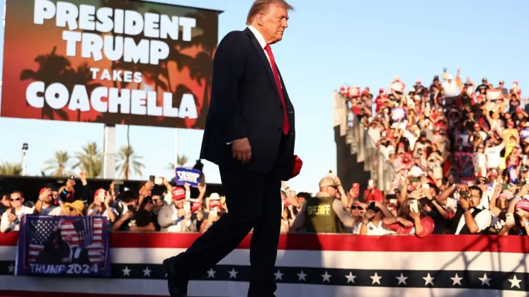 trump coachela