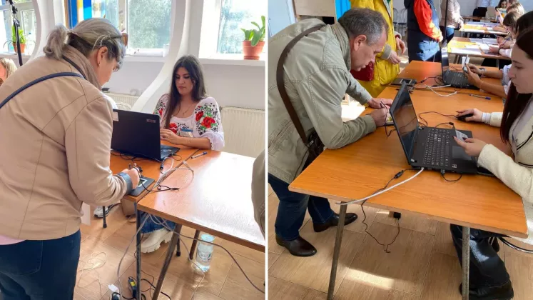 votare pe tablete digitale