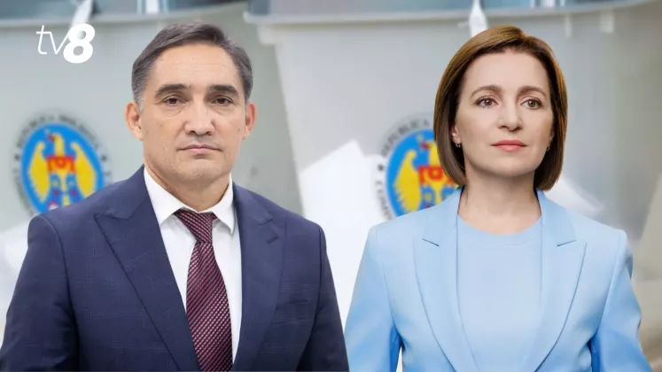 Maia Sandu Alexandr Stoianoglo