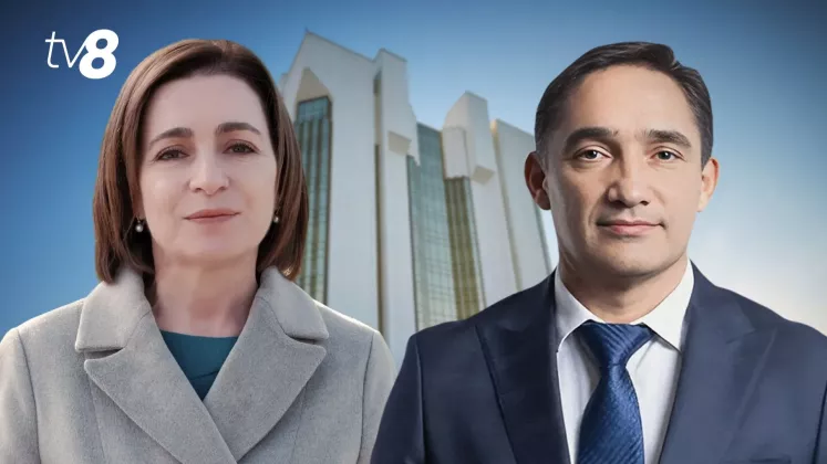 Maia Sandu Alexandr Stoianoglo
