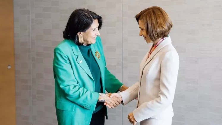 Salome Zourabichvili Maia Sandu